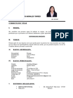 Curriculum Vitae - Ing. Geraldine Milagros Morales Torres 2018