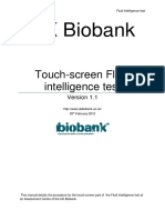 UK Biobank: Touch-Screen Fluid Intelligence Test