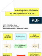 NORMAS INTERNACIONALES DE CONTABILIDAD PARA EL SECTOR PÚBLICO (NICSP