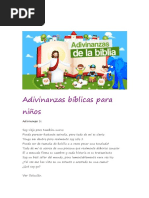 Adivinanzaz Biblia