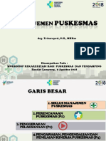 MANAJEMEN PUSKESMAS