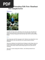 Download Tutorial Photoshop Edit Foto by Nico Alrianto SN39754743 doc pdf