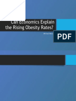 Can Economics Explain The Rising Obesity Rates?: Michael Maturo