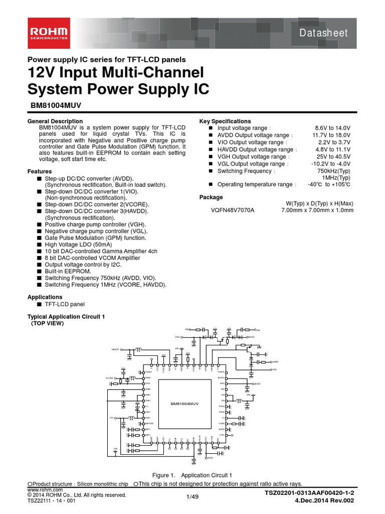 BM 81004 Muv | PDF | Power Supply | Amplifier