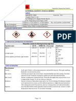 Material Safety Data Sheet: Product No.: 5512