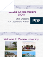 Traditional Chinese Medicine (TCM) : Chen Shaodong TCM Department, Xiamen University