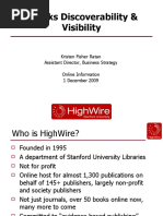 Download HighWire PresseBook Discovery by HighWire Press SN39755887 doc pdf