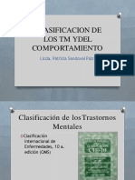 Clasificacion de Los TM y Del Comportamiento 2018 PDF