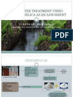 Peat Water Treatment Using Chitosan-Silica As An Adsorbent