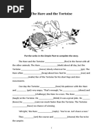 The Hare and The Tortoise: Put The Verbs in The Simple Past To Complete The Story