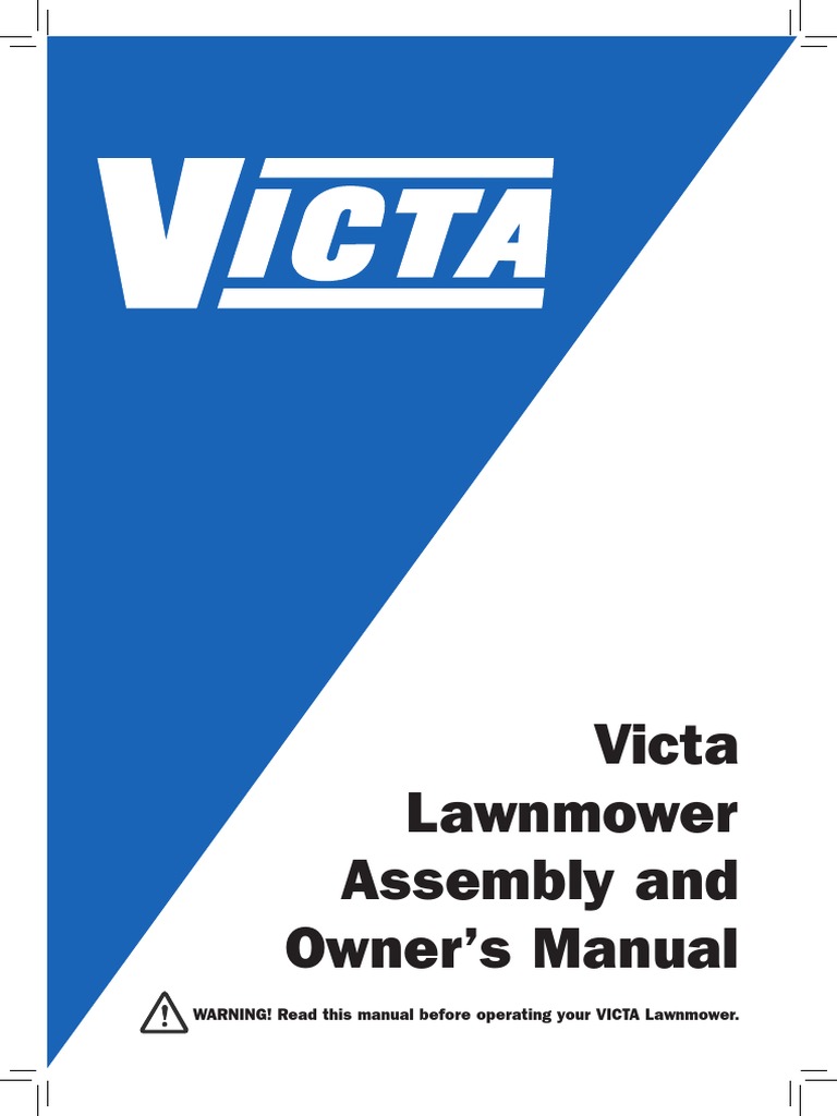 Victa commando 2 stroke manual discount