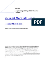 Utilisation Dans La Population Pediatrique Medrol and Est Medrol A Stablizer Humeur