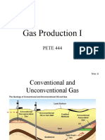 Gas Production I 2018