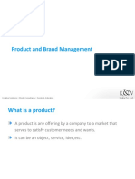 Product and Brand Management: Creative Solutions - Media Consultancy - Events & Activation