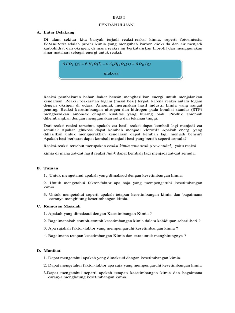Contoh Makalah Kimia Tentang Reaksi Eksoterm Dan Endoterm - Ruang Sekolah