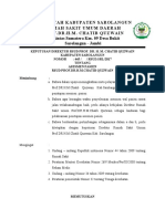 Pemerintah Kabupaten Sarolangun Rumah Sakit Umum Daerah Prof - Dr.H.M. Chatib Quzwain Jl. Lintas Sumatera Km. 09 Desa Bukit Sarolangun - Jambi