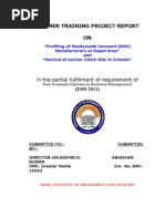 Download Copy of Summer Training Project by Abhishek Kumar SN39757200 doc pdf