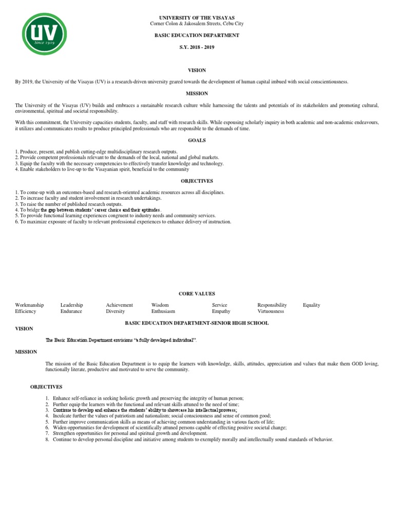 FOOD AND BEVERAGE SERVICES SYLLABUS 2nd Sem '17'18 PDF Educational