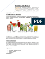 Cocteles Sin Alcohol