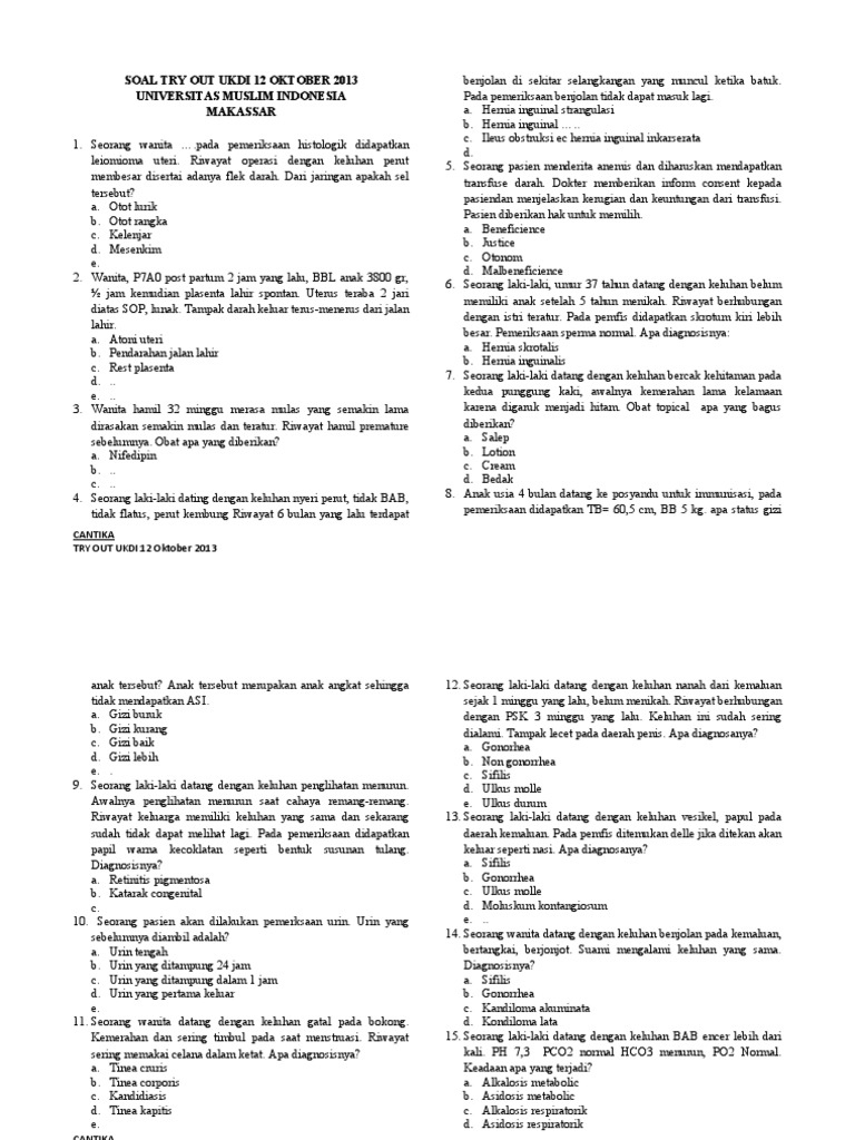 Soal Ukdi Pdf