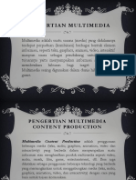 Pengertian Multimedia