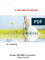 Xin lỗi em chỉ là con đĩ (Tào Đình)