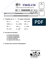 Examenes Del Tercer Bimestre Trilce