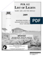 Pub. 112 List of Lights Western Pacific and Indian Oceans Including Persian Gulf and Red Sea 2009 PDF