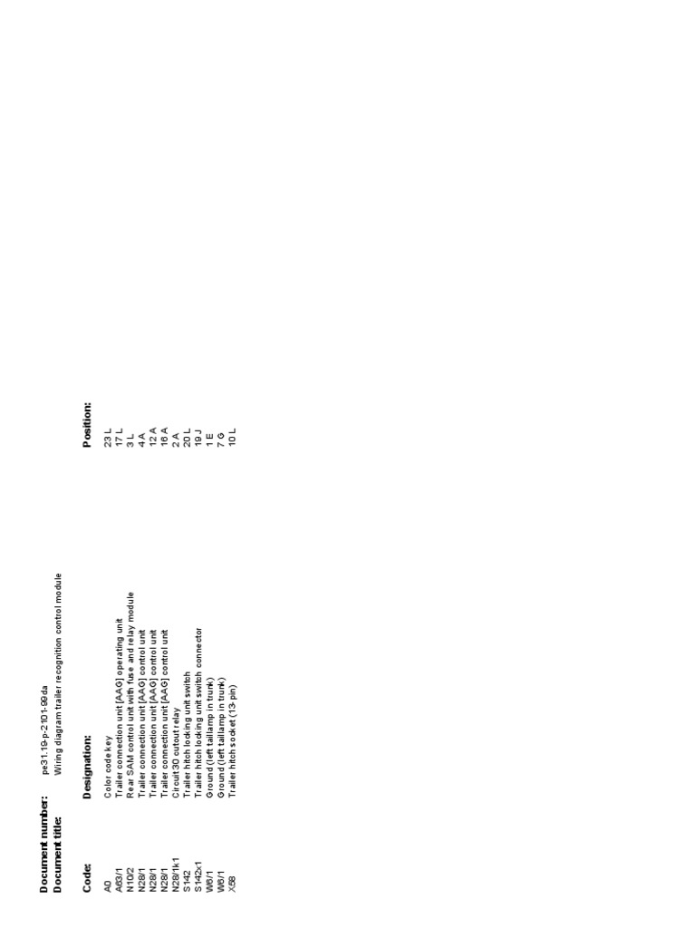Mercedes e270 Cdi Wiring Diagram Trailer Recognition Control Module