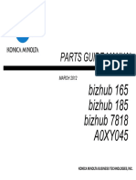 A0XY045 - Bizhub 165 - 185 - 7818 PDF