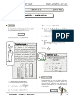 III Bim - 4to. año - Guía 3 - Adición y Sustracción.doc