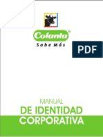 Manual de Identidad Corporativa COLANTA (R)