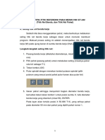 SETTING TITIK-TITIK REFERENSI PADA MESIN CNC ET-242 (Titik Nol Benda, Dan Titik Nol Pahat) PDF