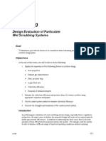 Lesson 10 Design Evaluation of Particulate Wet Scrubbing Systems