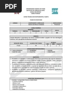 Plano de Disciplina - Historia Da Música Ocidental