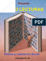 Proyecto Radio Lecturas: poesía y cuento en Sucre. Antología 52