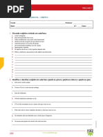 Classe de Palavras Adjetivo