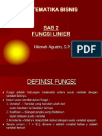 2 Fungsi Linier