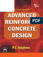 Advanced Reinforced Concrete Design 2nd Edition by P C Varghese PDF