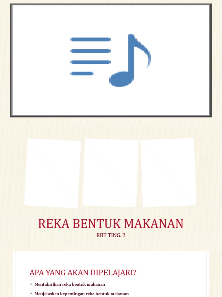 Rbt Reka Bentuk Makanan Pdf