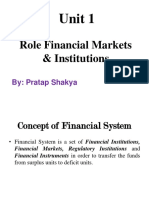 Unit I Role of Financial Institutions566983784