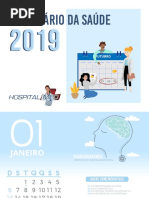 CALENDÁRIO DA SAÚDE 2019 - HM