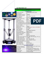 Ficha Tecnica Impresora 3d Anet t1 Plus