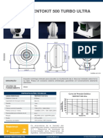 Ventokit 500 Turbo Ultra exaustor centrifugo