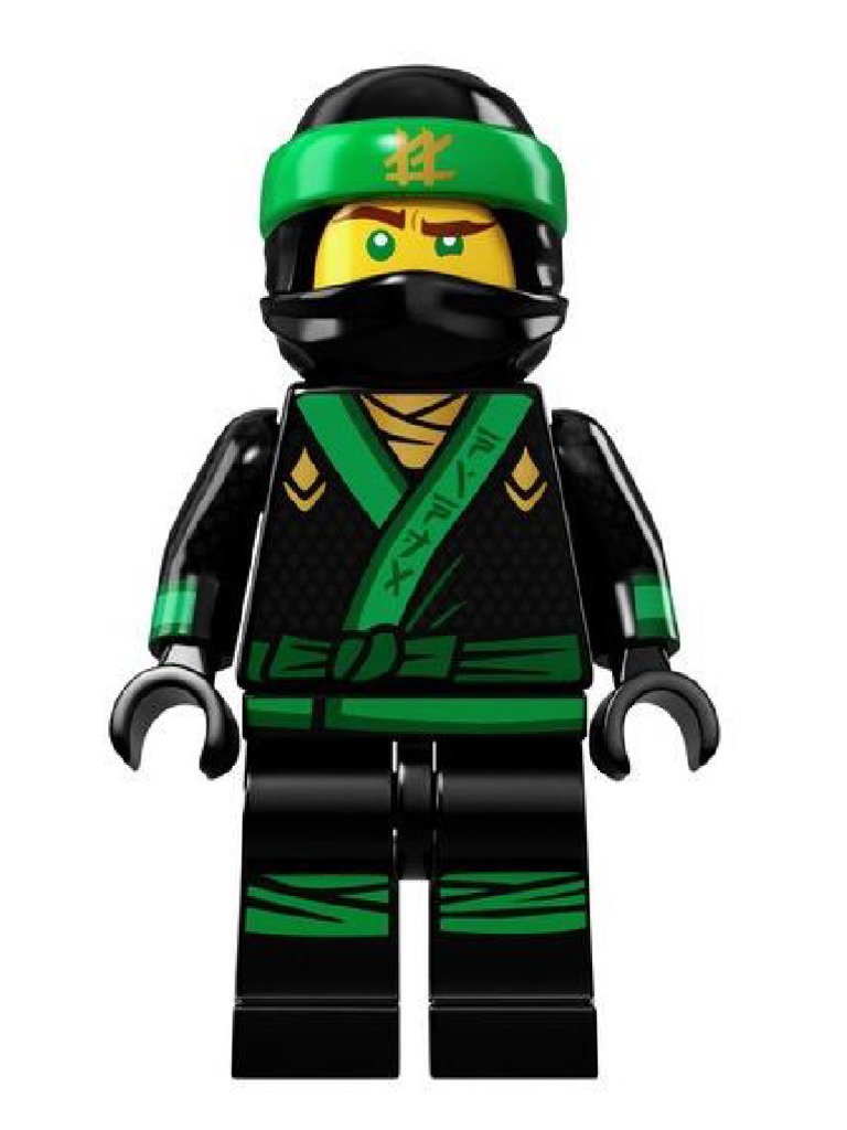 lego ninja verde