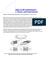 Understand Ripples in RF Performance Measurements Theory and Experiments