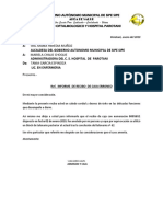 Solicitud de herramientas y repuestos para ambulancia del hospital Parotani