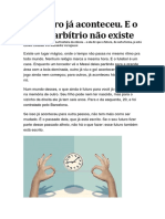 O Futuro Já Aconteceu e Você Perdeu