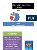 Algoritma Apriori untuk Asosiasi Penjualan Produk