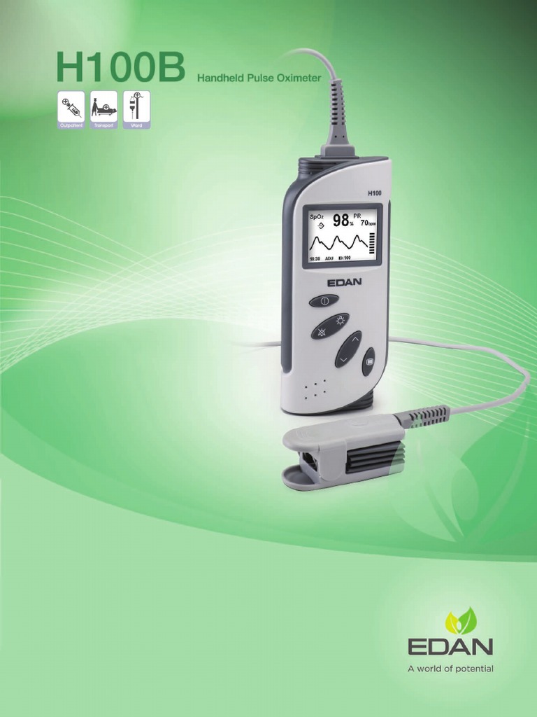 Pulse Oximeter EDAN H100B PDF PDF